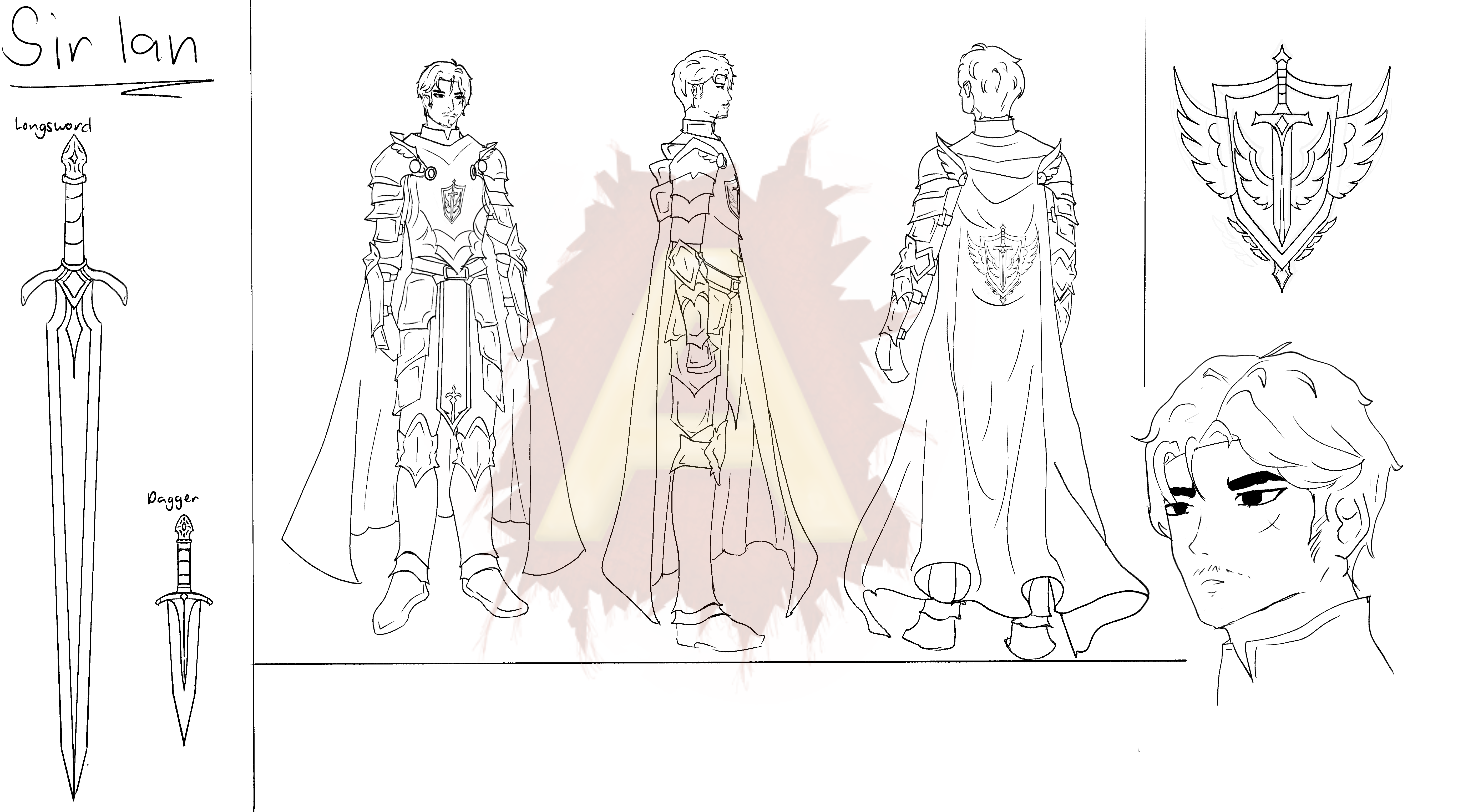 Sir Ian character sheet